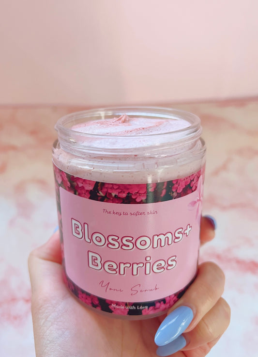 Blossoms + Berries Yoni Scrub + Whipped Soap
