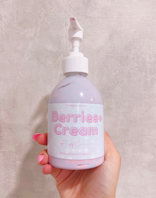 Berries + Cream Fluff Cream
