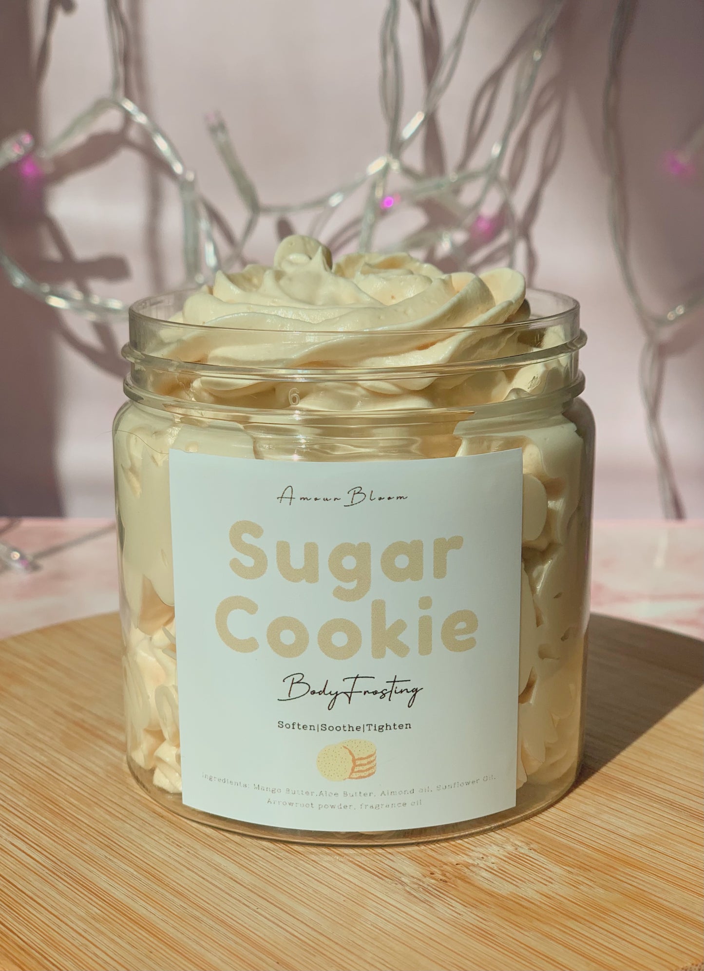 Sugar Cookie Body Cream (Arnica+Calendula Infused)
